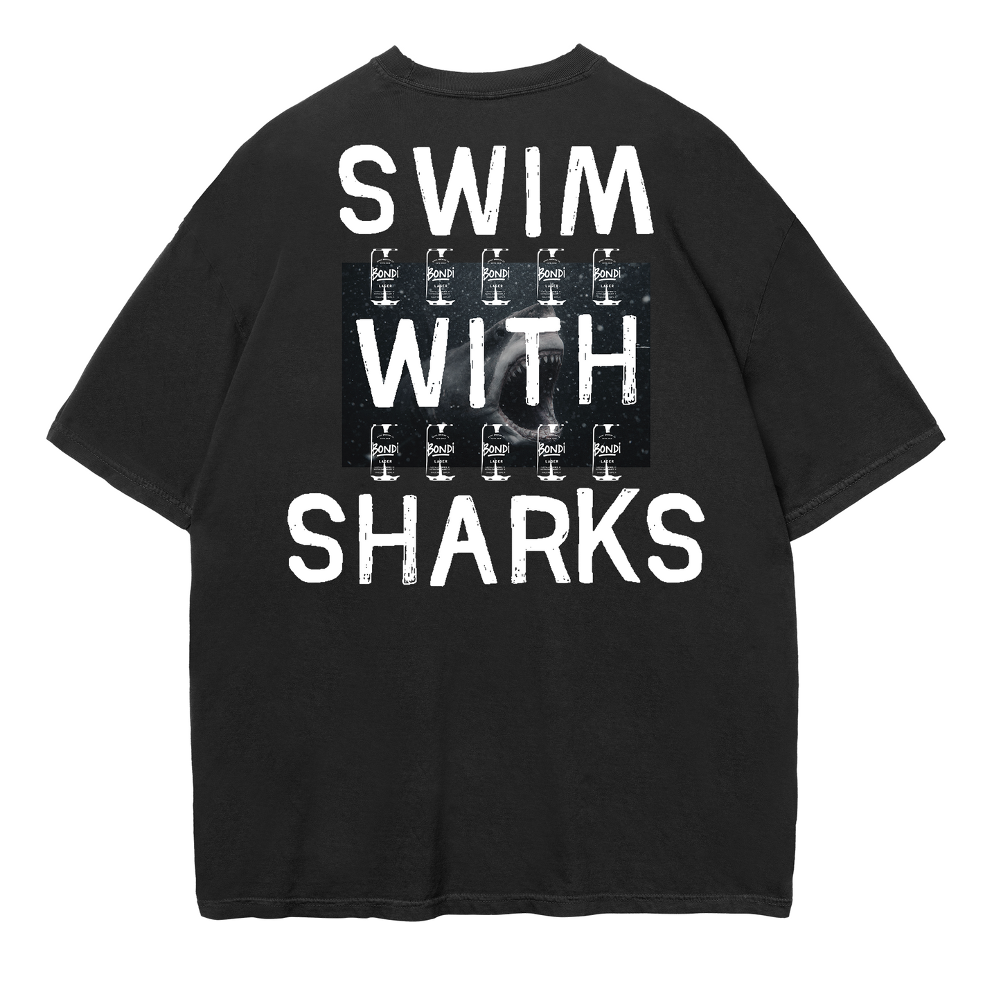 Swim With Sharks Tee