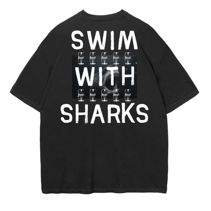 Swim With Sharks Tee