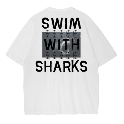 Swim With Sharks Tee